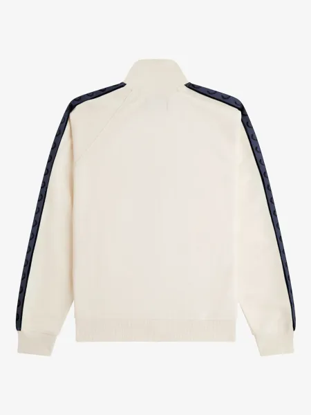 Chaqueta de chándal con cinta deportiva en contraste
