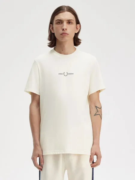 Camiseta Bordada Fred Perry