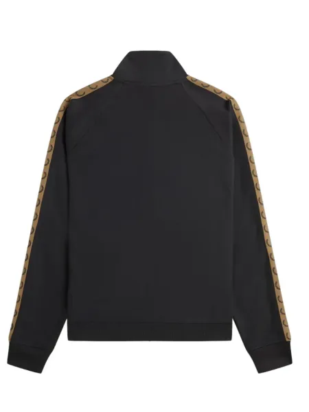 Chaqueta de chándal con cinta deportiva en contraste 2