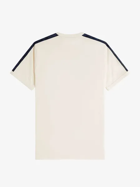 Camiseta Ringer con cinta deportiva en contraste