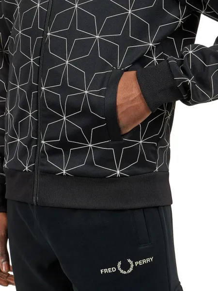 Chaqueta Fred Perry Geometric Print 2