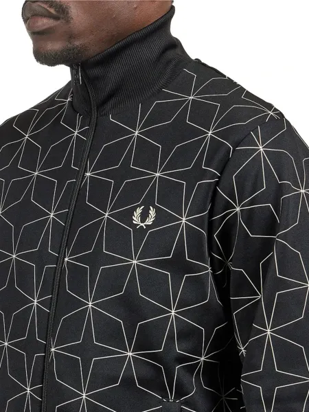 Chaqueta Fred Perry Geometric Print