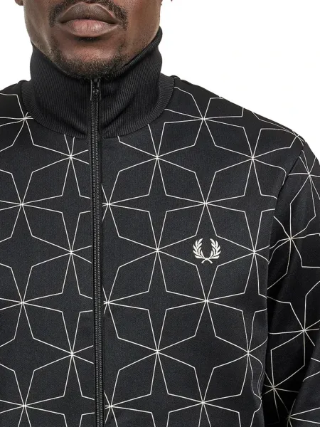 Chaqueta Fred Perry Geometric Print