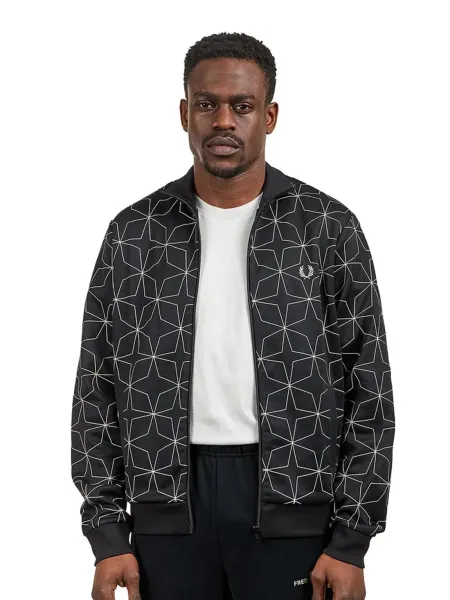 Chaqueta Fred Perry Geometric Print
