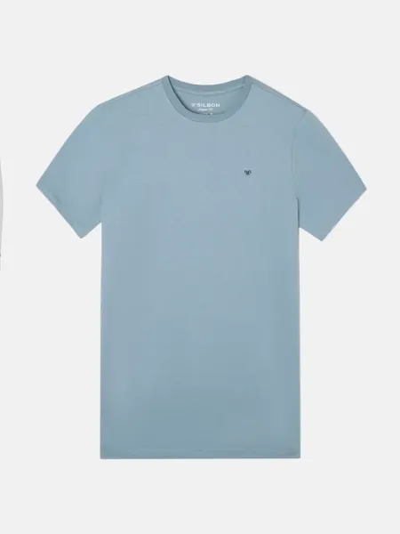 Camiseta silbon minilogo