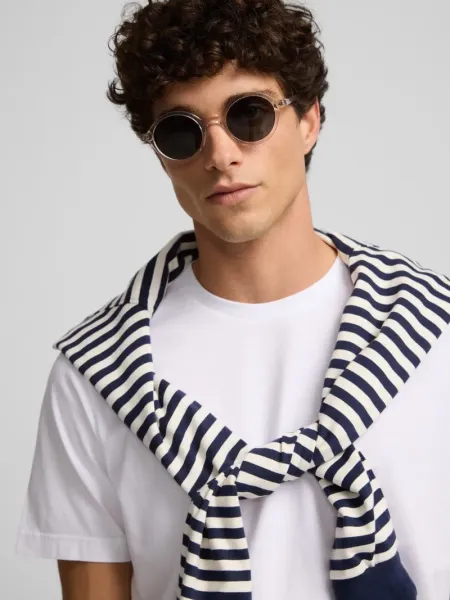 Camiseta silbon minilogo