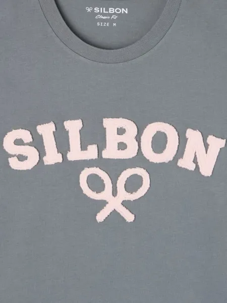 Camiseta silbon raqueta media