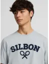 Camiseta silbon raqueta media