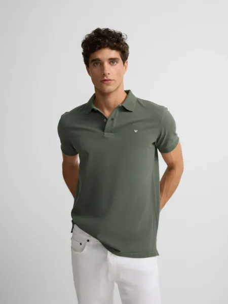 Polo clásico liso