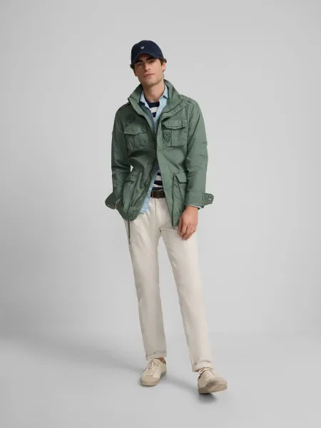 Parka military garment dye 2