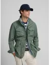 Parka military garment dye