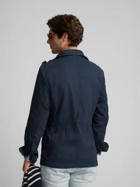 Parka military garment dye