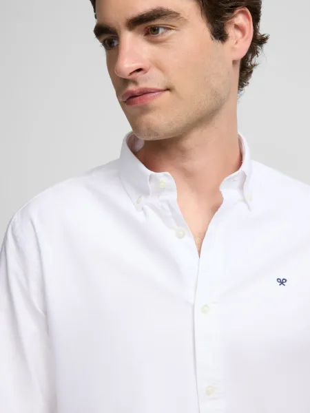 Camisa sport oxford blanca