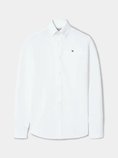 Camisa sport oxford blanca