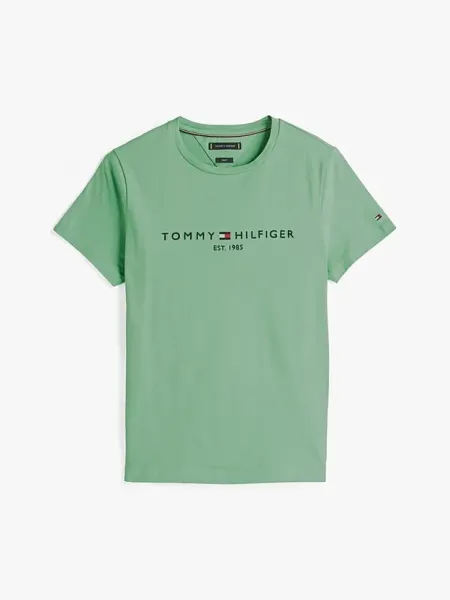 Camiseta slim con logo bordado