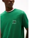 Camiseta de cuello redondo con logo