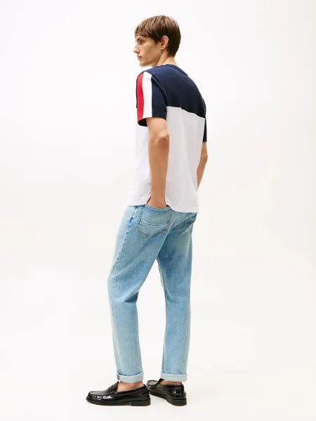 Camiseta color block Global Stripe