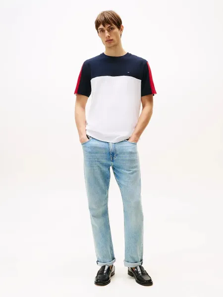 Camiseta color block Global Stripe