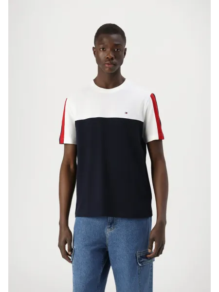 Camiseta color block Global Stripe