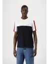 Camiseta color block Global Stripe