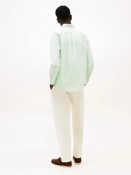 Camisa TH Flex de popelín con corte regular 2