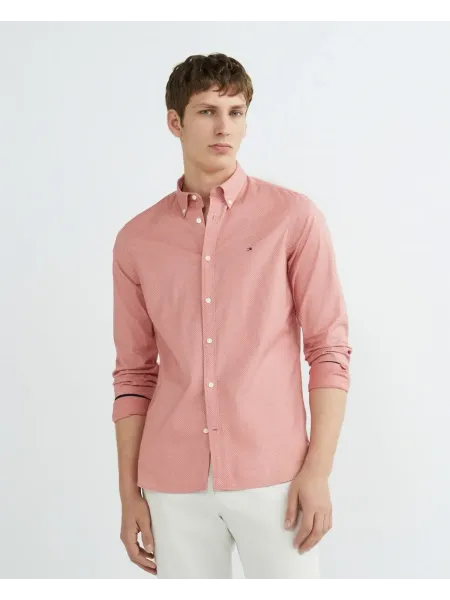 Camisa de manga larga con miniprint