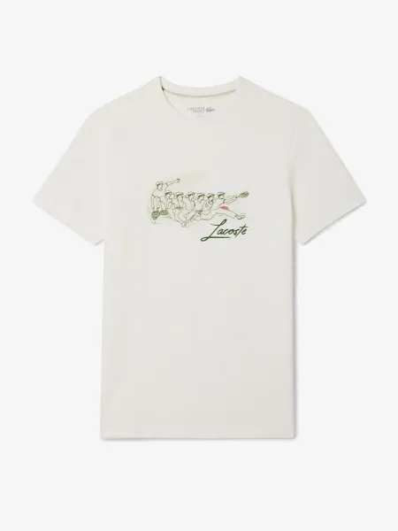 Camiseta de tenis clásica con estampado René Lacoste 2